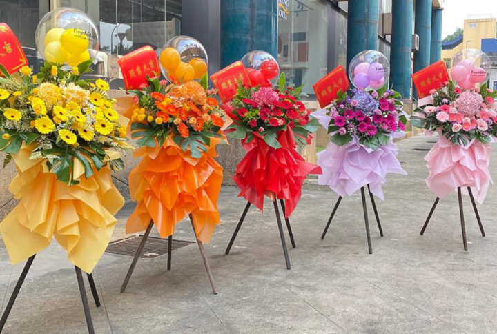 Top 5 Best-Selling Types of Grand Opening Flowers in Kepong, KL